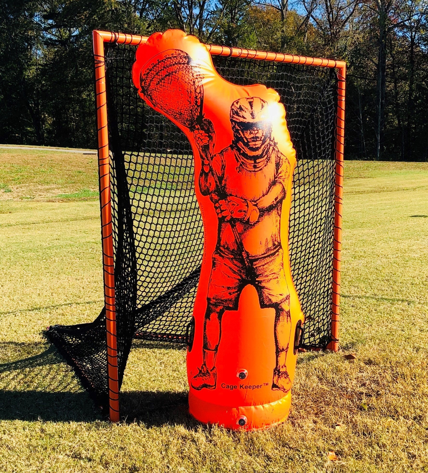 NEW! Cage Keeper™ by Crankshooter® - Inflatable Goalie, Dummy, Shooting Trainer - FREE SHIPPING! - Image 5