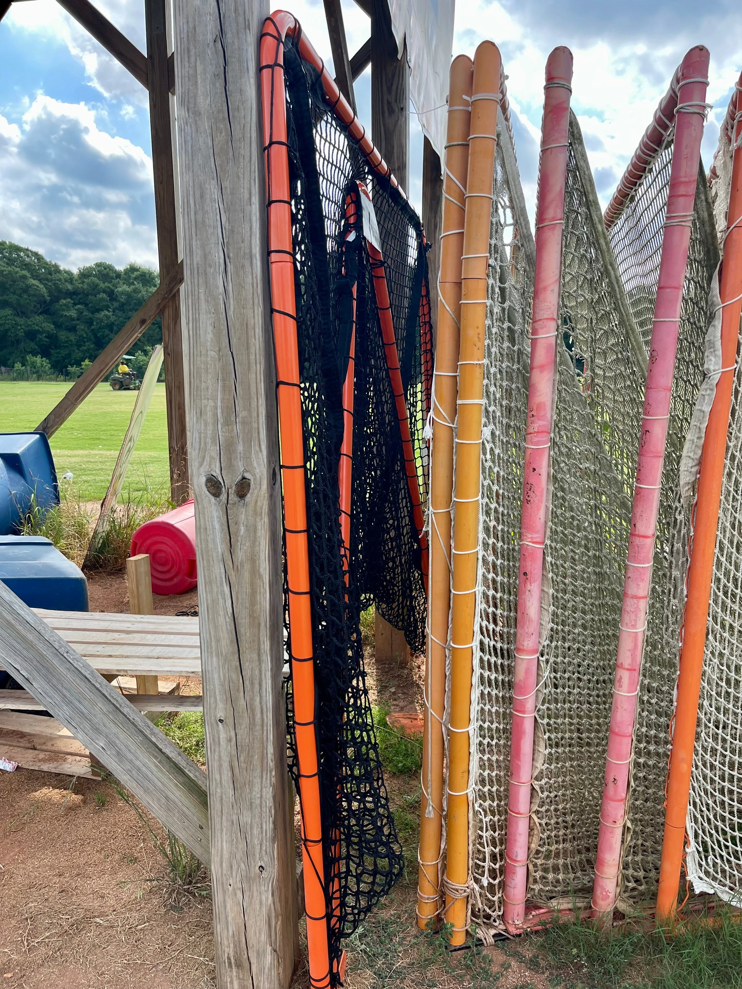 Folding Lacrosse Goal, 6'x6'x7', 35 lbs. Includes 4mm, 5mm or 6mm Black Net, By Crankshooter® - Free Shipping - Image 11