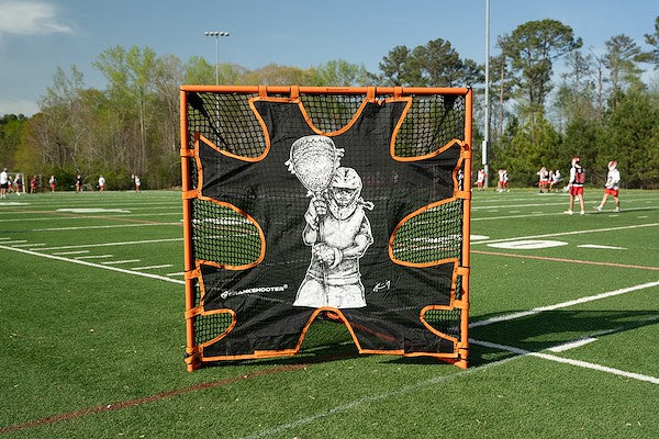 Hi-Impact Lacrosse Shot Trainer for 6'x6'x7' Goal by Crankshooter® - FEMALE GOALIE - Triple Stitching - FREE Shipping - Image 8