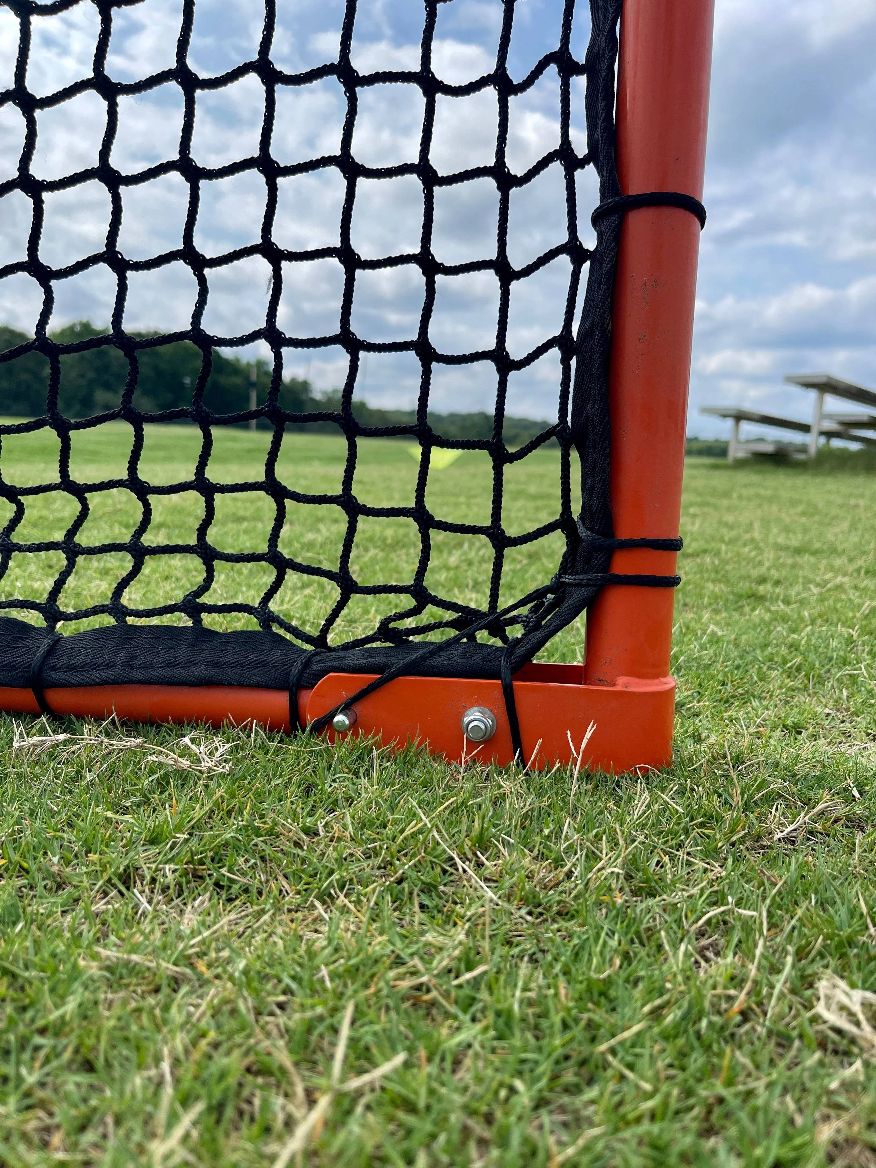 Open Box, Folding Lacrosse Goal - 30 lbs, 6'x6'x7' by Crankshooter® INCLUDED with 5mm BLACK Net - FREE Shipping (Copy) - Image 5