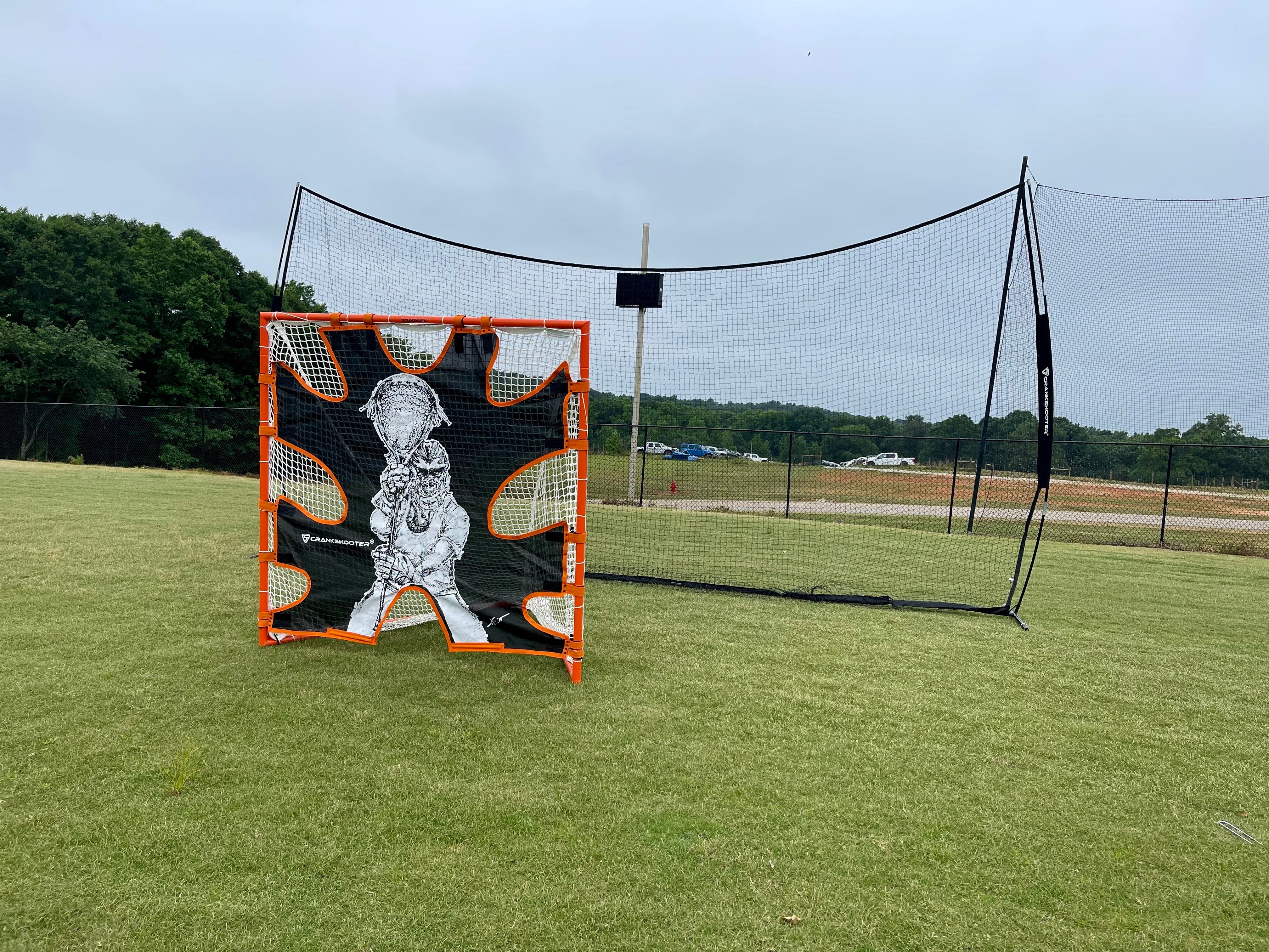 Hi-Impact Lacrosse Shot Trainer for 6'x6'x7' Goal by Crankshooter® - FREE SHIPPING - Image 12