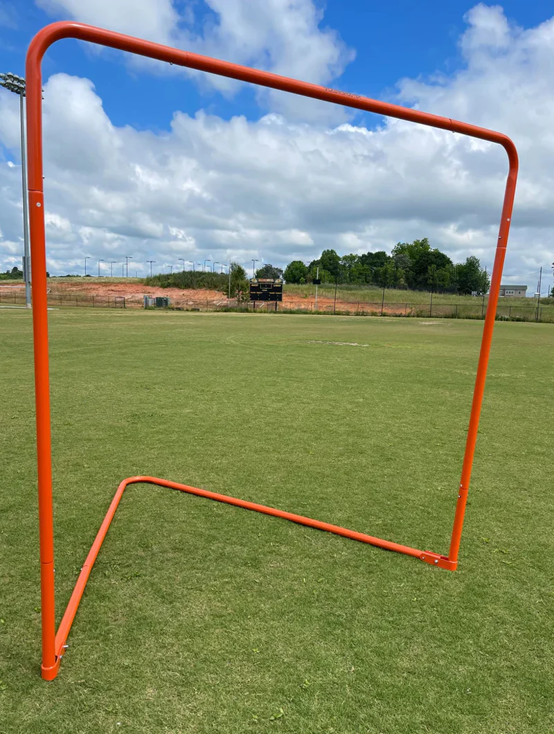Folding Lacrosse Goal Frame Only, 6x6x7, 30 bs. By Crankshooter® - Free Shipping