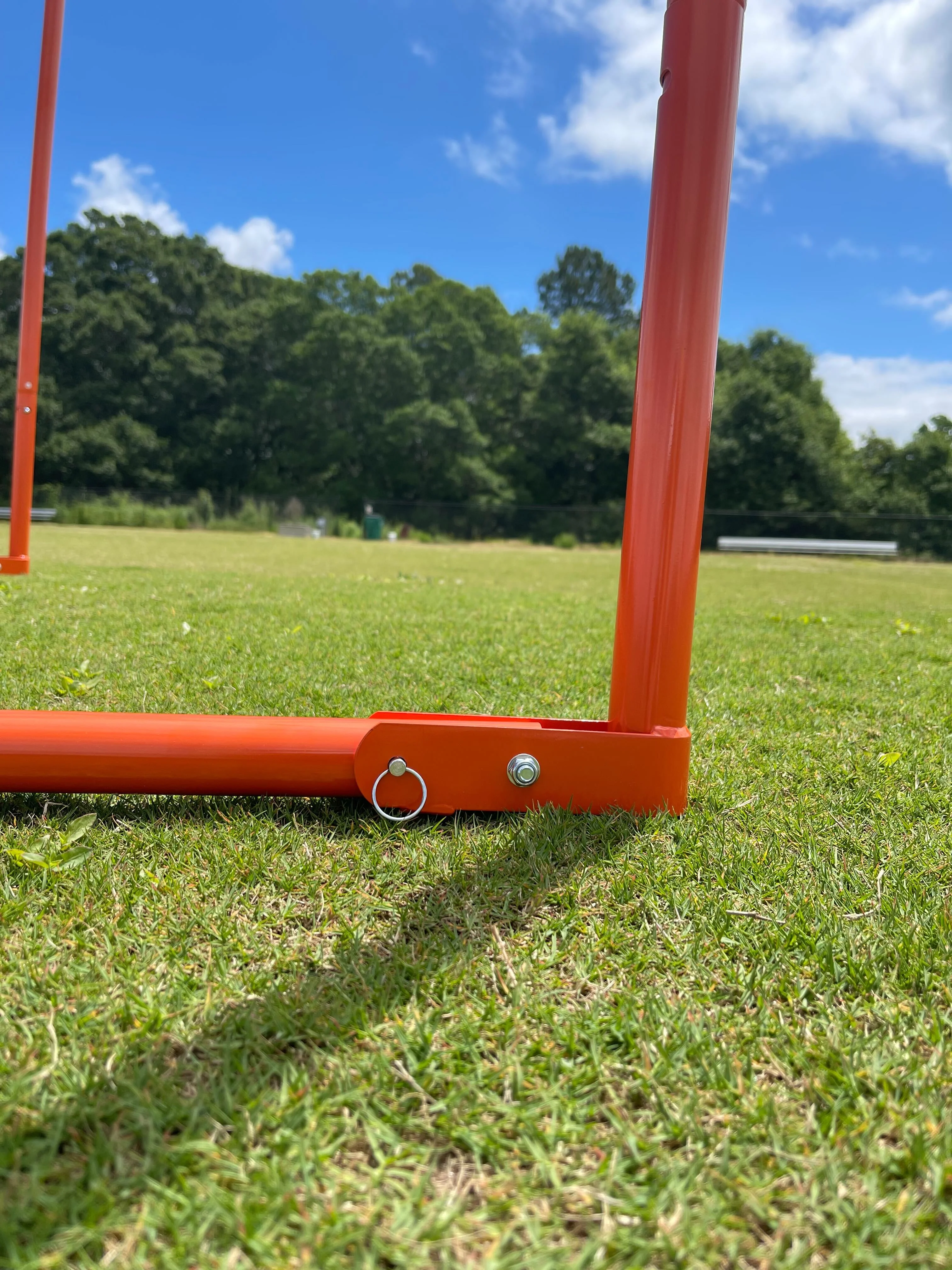 Folding Lacrosse Goal Frame Only, 6x6x7, 30 bs. By Crankshooter® - Free Shipping - Image 3
