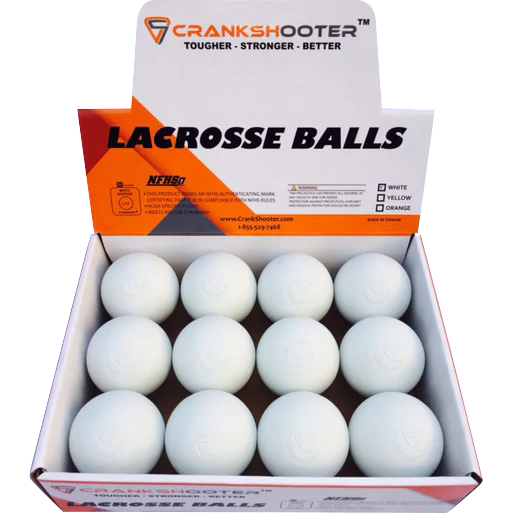 LAX PRO Bundle Kit Includes (Tournament 6x6x7 Goal + 5mm Net + Shot Trainer + 1 Dozen White Game Balls) - FREE SHIPPING - Image 4