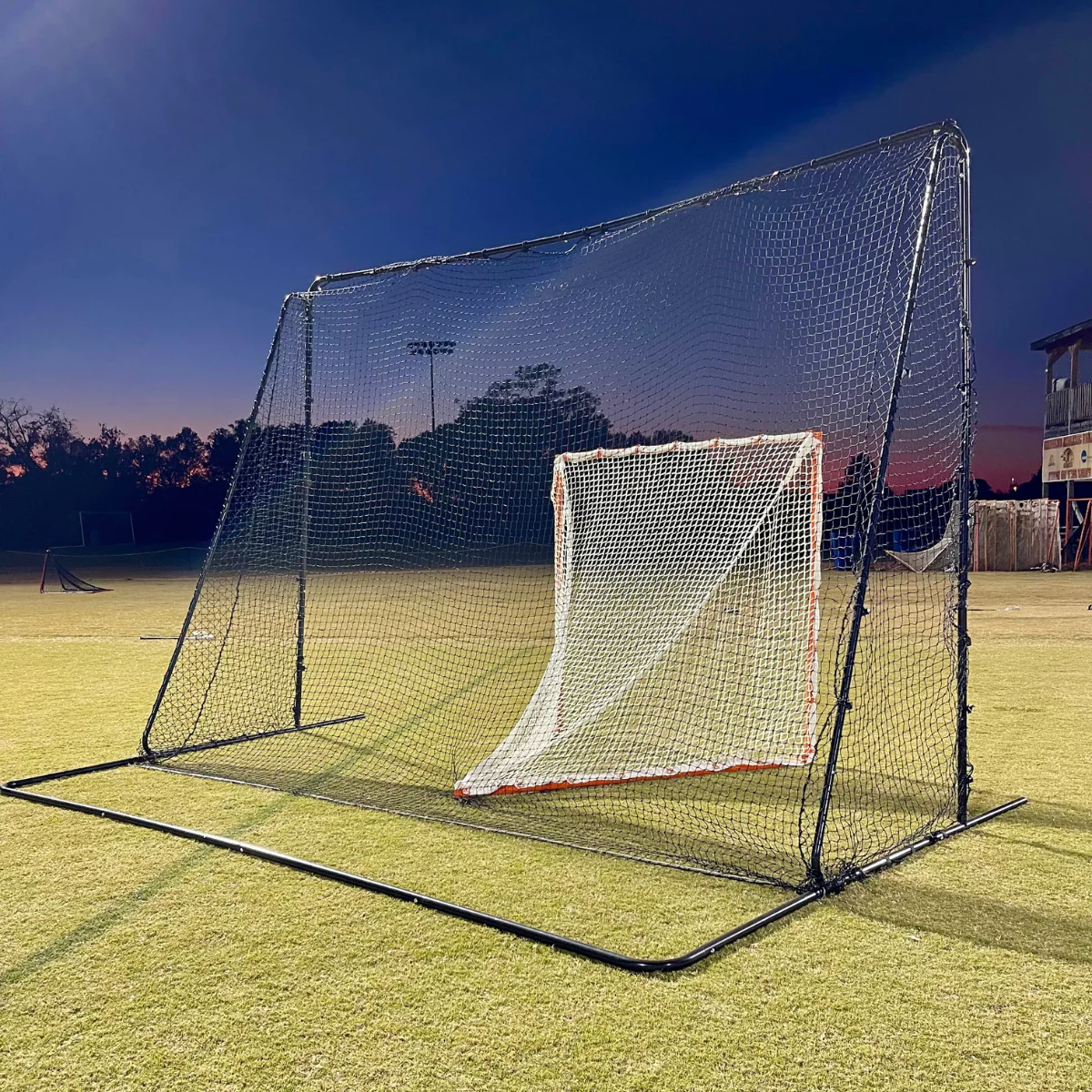 CrankCage Lacrosse Goal Backstop, 14'x10'x 7' by Crankshooter® - Free Shipping - Image 3