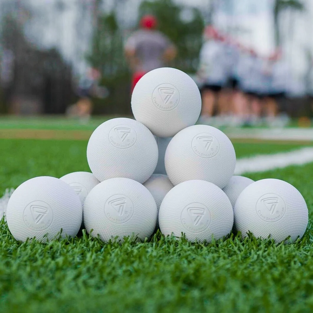 Crankshooter® TX1 Extreme Grip™ Elite Lacrosse Game Balls – Textured – 12 Pack – Meets All NFHS, SEI, NOCSAE & NCAA Specifications. Fully Certified – Free Shipping - Image 2