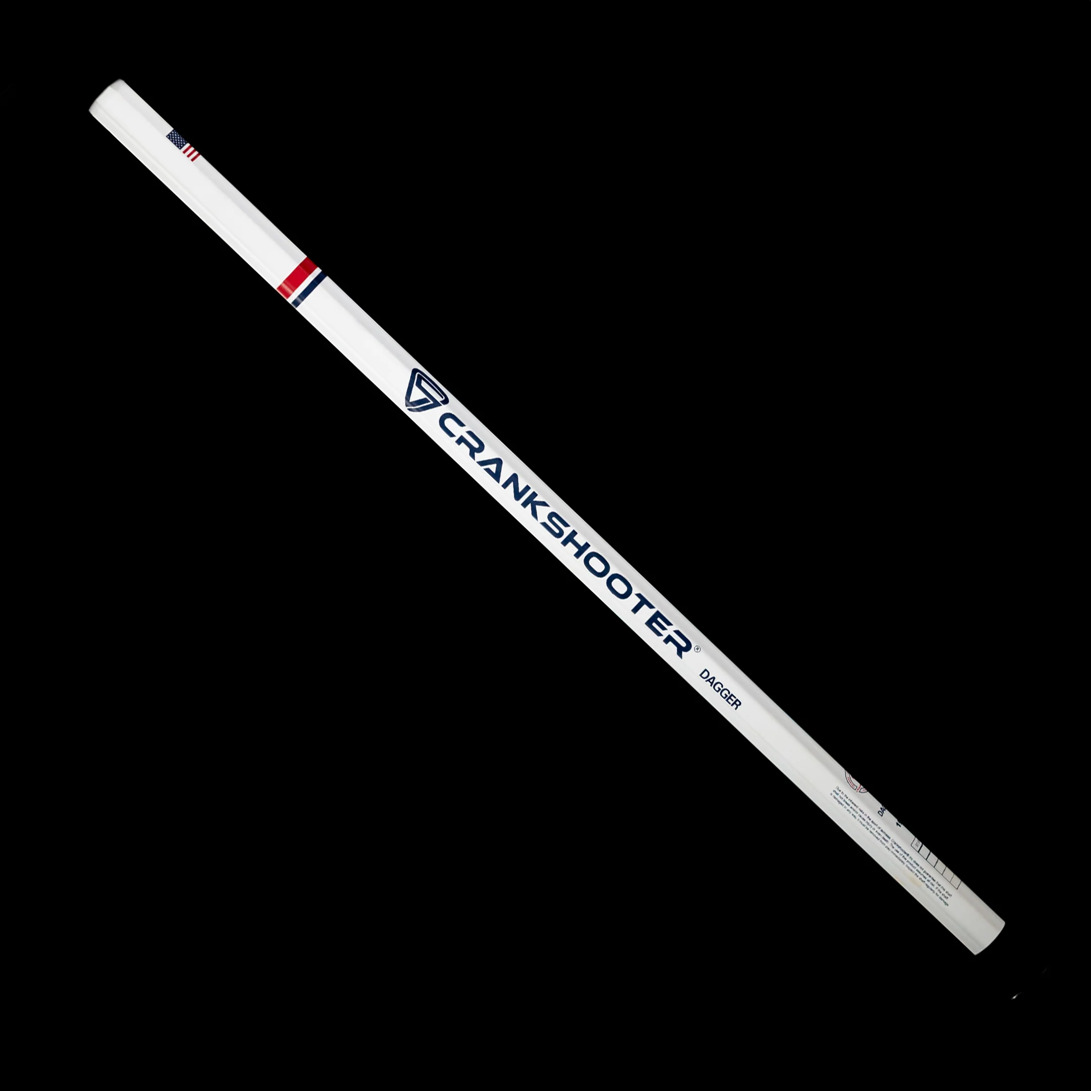 NEW! Dagger, Carbon Fiber 30' Lacrosse Shaft by Crankshooter® Available in NEW Matte White & "USA Tough" Editions - FREE SHIPPING - Image 5
