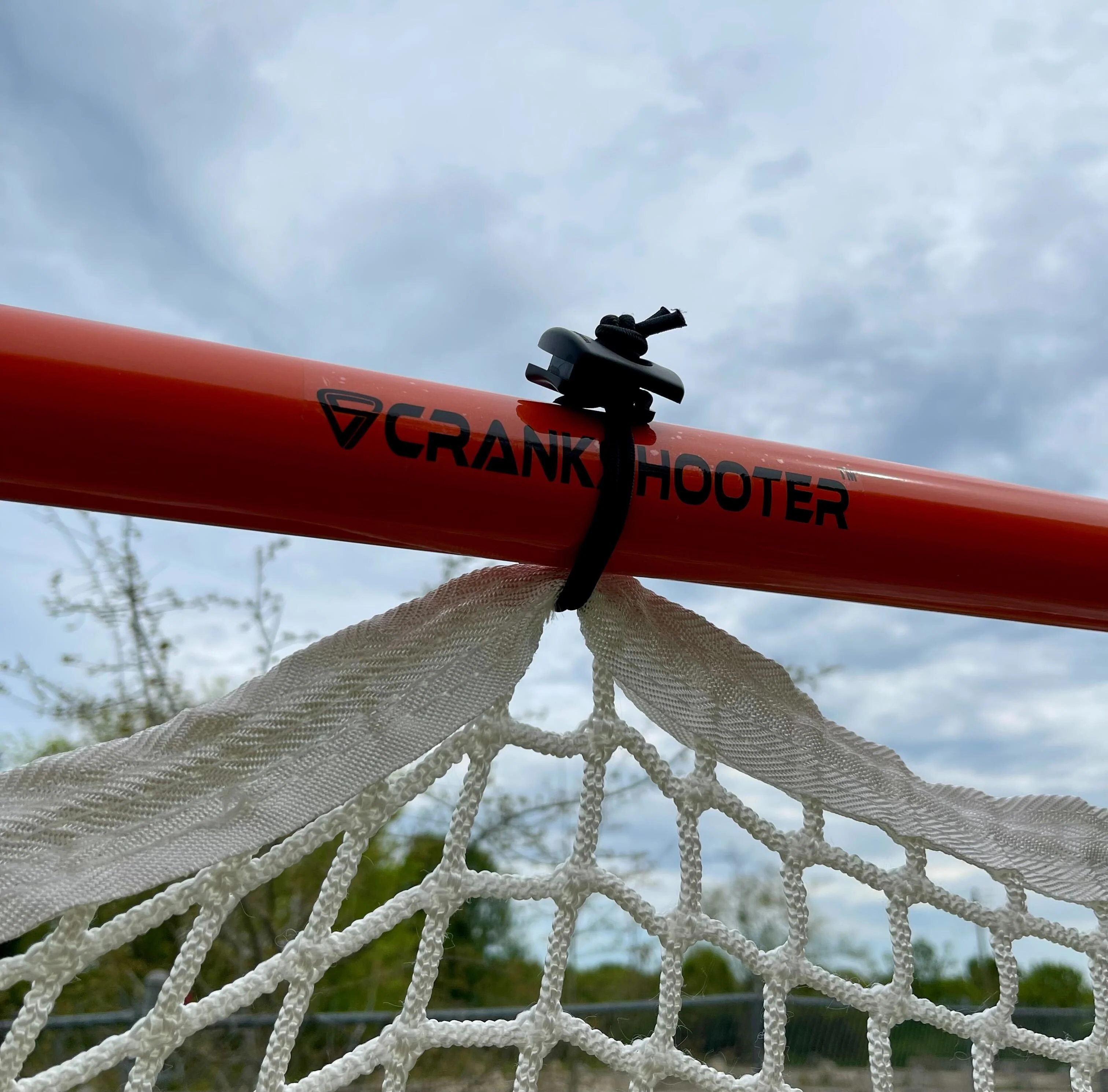 Pair (Qty 2.) of High School Practice Lacrosse Goals, 6'x6'x7', Lacing Rails, 59 lbs. (Each) Includes 6mm White or Black Nets, By Crankshooter® - Free Shipping - Image 12